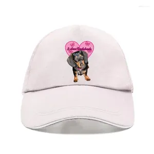 Bonés de bola Dachshund Dog I Love Dachshunds Bill Hat - escolha de cores ajustáveis! Moda estilo clássico beisebol