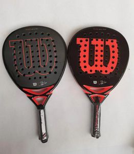 Tennisracketar Joma Professional Paddel Racket Soft Eva Face Tennis Racket med Padel Bag Cover Full Carbon 3K Panel Tennis Racket 231025