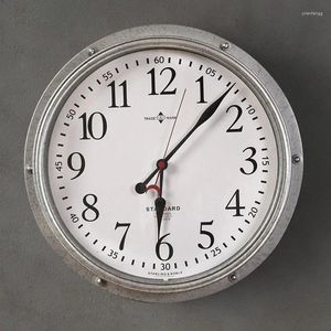 Wanduhren 3D Runde moderne Kunstuhr geräuschlos großes Wohnzimmer Retro Vintage Uhr Horloge Murale Dekoration