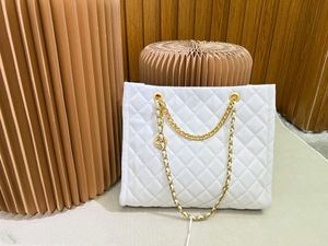 Luxurys Handtasche Einkaufstasche Designer-Taschen Kette Kupplung Geldbörse klassische Diamantgitter Frauen Mode Plaid Geldbörse Schulter 35 cm große Kapazität Einkaufstaschen