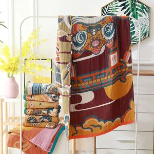 Designer towel Bath towel Coloured cotton gauze bath towel Luxury Beach New Style Towels Comfortable Beach Towel Soft Original style man woman Extra large