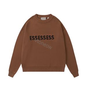 2023Designer herr tröja bokstav rund hals stickad kvinnor långärmad tröja hösten vinter pullover mens casual tröja storlek s-xl