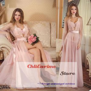 ملابس نوم للسيدات 2023 رداء العروس الداخلية للنساء لحفل الزفاف مع حزام الساتان
