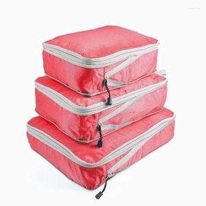 Duffel påsar rese förvaringspåse komprimerbar förpackning fällbar vattentät resväska