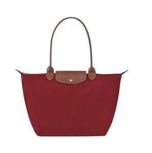 2024 Womens One Shoulder Handbag European Style Waterproof Dumpling Bag Nylon Handbag Crossbody Bag Folding Bag Embroidery Bag Shopping Bag Mini Bag