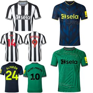 2023-2024 Club Soccer 9 Callum Wilson Jersey 5 Fabian Schar 24 Miguel Almiron 2 Kieran Trippier 22 Nick Pope 32 Elliot Anderson Football Shirt Kits Niukasierlian