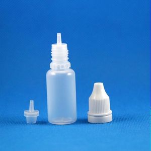 100 conjuntos de frascos conta-gotas de plástico de 15ml tampa de evidência de violação bico de ponta de agulha longa e fina para e líquido gota vapor e-líquido 15 ml Skkeo Bfinf