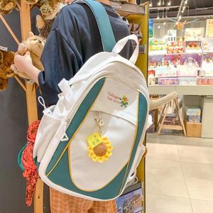 School Bags Middle For Girls Teenagers Student Backpack Women Nylon Bagpack Japanese Korean Style