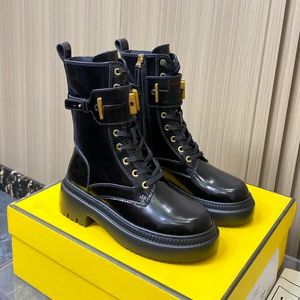 Botas femininas de tornozelo martin botas chelsea botas de comprimento médio frênulo derme botas plataforma botas de ajuste de zíper luxuoso