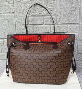Lyxkvalitetsdesigner av högsta kvalitet Woody Totes Luxury Ladies Tote Axel Messenger Bag Floral Leather Composite Maternal and Baby Ladies Large Capacity Plånbok