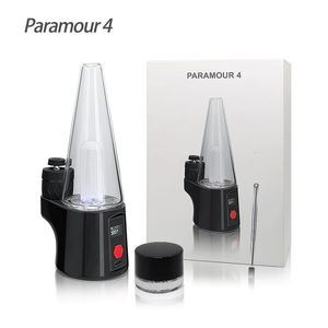 Neuer 6,49-Zoll-Paramour 4 Electric Dab Rig E-Rig Wax Vaporizer mit 3D-Kammer-Joystick-Kappe für Konzentratöl, US-Lager