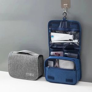 Kosmetiktaschen Hüllen Hochwertige Reise Make-up Frauen Wasserdichte Tasche Toilettenartikel Organizer Hängende trockene und nasse Trennung Lagerung 231025