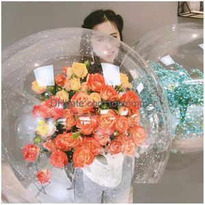 Balloon Birthday Party Decoration 36Inch Transparent Clear Bubble Balloons Diy Helium Drop Delivery Toys Gifts Novelty Gag Dhpsa