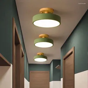 Taklampor Modern Villa Aisle Corridor LED CANDELIER STUDIE TABBALLE LJUS Bedrum vardagsrumslampa special för restaurang