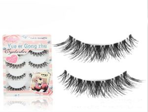 30 paires d'extensions de faux cils entrecroisés cils volumineux faux cils naturels maquillage beauté Lashes6143114