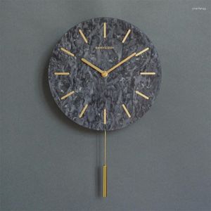 Orologi da parete Stile nordico Silenzioso Soggiorno moderno Orologio da bagno creativo Bambini Insolito meccanismo Klok Decor