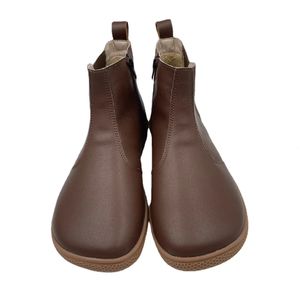 Dress Shoes Tipsietoes Chelsea Barefoot Autumn Spring Boots With Leather Linning Inside For Women Zero Drop Sole Light Weight Wider Toe Box 231026