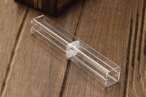 Сумки-карандаши, 10 шт., шестиугольный прозрачный пластиковый пенал для ручек, подарочный металлический пенал 231025