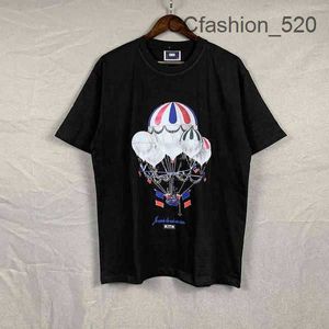 Kith t Shirt Kith Hot Air Balloon Kith T-shirt Men Women Fashion Casual Loose Women's Men's t Harajuku RV59