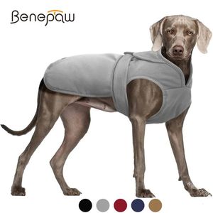 Odzież dla psa Benepaw zimna pogoda płaszcz piesek zima wygodna pies ciepła polarowa kurtka wiatroodporna kamizelka ubrania dla małych średnich psów 231025