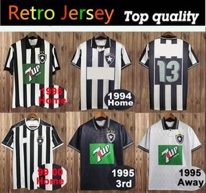 1994 93 95 Botafogo Mens Soccer Jerseys Soares Matheus Babi Bernardo 2023 2024 O.Sauer Home Black and White 3rd Football Shirt målvakten Training Wear Uniforms666666