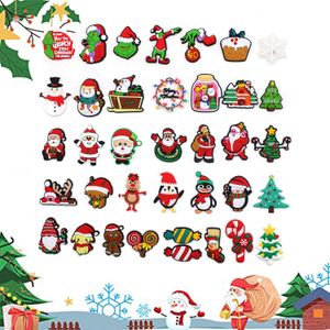 Shoe Parts Accessories Cartoon Holiday Theme Charms Pvc Cute Decoration For Diy Clog Sandals Bracelets Kid Girls Boy Teen Party Favo Ot6Fi