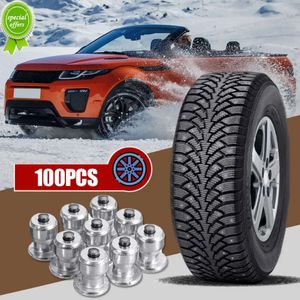 Nuovo 100 pz Inverno Alette Ruota Auto Pneumatico Vite Prigioniera Picchi di Neve Argento Ruota Pneumatico Catena Spike Borchie per Auto Moto Pneumatici Accessori