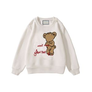 Baby Pullover Mode Kinder Reine Baumwolle Rundhals Sweatshirt Kinder Kleidung Herbst Jungen Mädchen Lose Sweatshirts Langarm Hoodie CSD2310263