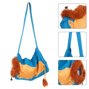 犬のキャリアペットアウトバッグキャットキャンバストートバッグを運ぶ子犬旅行ケージ猫財布