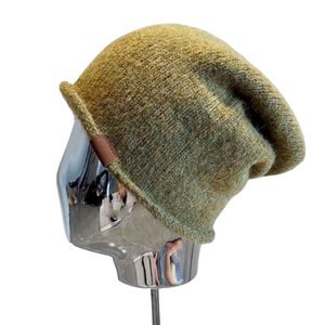 Tasarımcı Beanie Kış Şapkası Beanie Sade Örgü Sonbahar Kış Sıcak Kaşmir Yumuşak Sarkık Kafatası Kapakları Beanies Erkek Kadın Sokak Şapkaları
