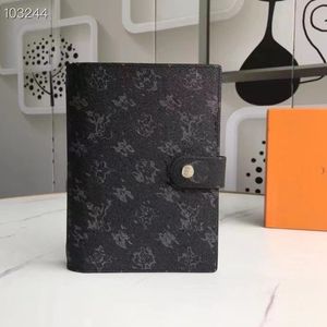 LL Fashion bag Designer Card Holders slots wallet note book pad woman man passpord holders flower