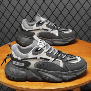 Hafif Yürüyüş Nefes Alabilir Ayakkabı Tasarımcı Ayakkabı Konforlu Kaymaz Erkekler Snoeaker Giyim Direnen Açık Siyah Erkekler Spor Adam Ayakkabı Fabrikası Fabrikası Öğe Süper Fiyat Reiting