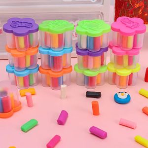 Pasta di argilla da modellare 24 scatole fai da te 12 colori Argilla Plastilina fatta a mano per bambini Compleanno Festa Bomboniera Neonati maschi Borsa omaggio Pinata Riempitivi 231026