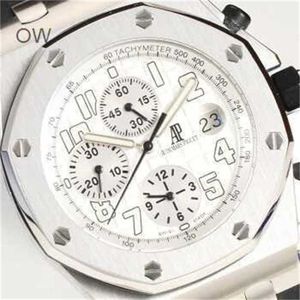 İsviçre İzle Royal Oak Audpi Erkekler Otomatik Mekanik Koltağı Epic Offshore Gümüş Gri Plaka Otomatik Mekanik 26020ST.OO.D001in.02. WN-DQO0