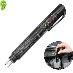 Auto Liquid Testing Brake Fluid Tester Pen for DOT3/DOT4 5 LEDインジケーターディスプレイブレーキオイルテスト品質チェックカーアクセサリー