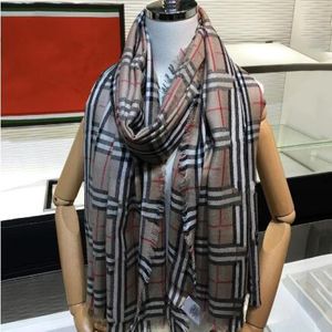 Designer cashmere scarf Witer women and men long Scarf quality Headband fashion classic printed Check Big Plaid Shaw