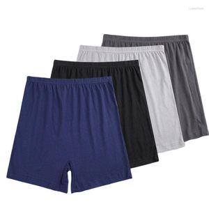 Unterhosen Alte Männer Große Größe Unterwäsche Höschen Mittleren Alters Und Ältere Menschen Boxer Unterwäsche Homme Bottom Shorts Schlüpfer Solide