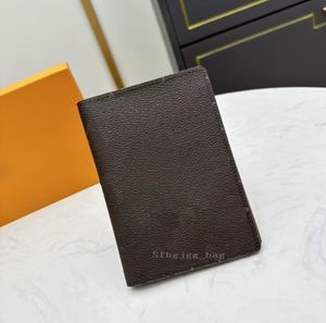 Luxury Passport case fashion Travel passport cover Card Holders Protective Case Leather credit card Men's Passport Cheque Holder Wallet Desktop Cove With Box L25