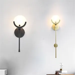 Wall Lamps Modern Minimalist LED Nordic Style Lamp Light For Living Room Bedside Bedroom Home Sconce Lights Lighting Decor