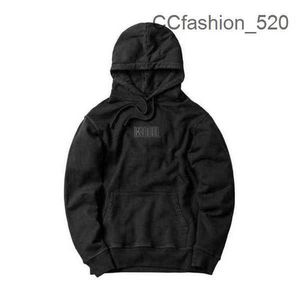 Kith Hoodie High Quality Thick Kith Box Hoodie Men Womenembroidery Black Red Pink Kith Sweatshirts Casual Loose Pullover MX6G