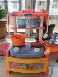 Küchen Spielen Essen Kinder Spielhaus Simulation Küche Esstisch Kochen Reis Geschirr Mini Lebensmittel Früherziehung Küche Set Geschenk Für Mädchen SpielzeugL231027