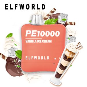 Best Disposable Vape Wholesale ELF WORLD PE10000/Pi9000 Puff Vape Pen 5% Nic E Cigarette Pen Wholesale I Vape 10K Puff OEM Vape Bar