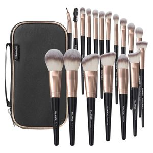 Makeup Tools Maange 18st Borstes Storage Set Soft Bristles Foundation Eyeshadow Blusher concealer för kvinnors nybörjarkit 231025