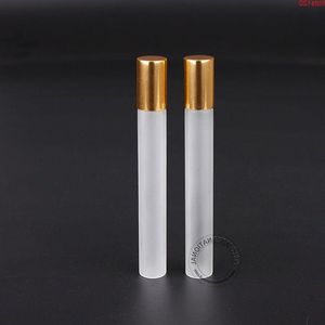 20pcs Wholesale 10ml Empty Roll on Bottle Essential Oil Frosted Glass Perfume 1/3 OZ Pot Refillable Cosmetic Packaginghood qty Ekaia