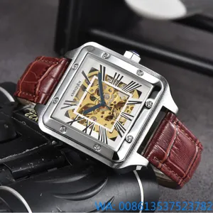 Top Marque Originale Montres pour Hommes De Luxe Mouvement Mécanique Automatique Montre-Bracelet Date Quotidienne Étanche Vente Chaude AAA Dropshipping Designer Montre Yupoo