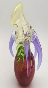 Szklana woda Bong Dragon Hookah Claw Orb10 mm żeńska rura z stawem DAB RIT DAB Percolater Hanmdmade Bubbler Craftbong8884946