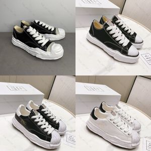 Scarpe di design Scarpe da donna Maison Mihara Yasuhiro Sneakers Uomo Sneaker Platform Canvas Trainer MMY Luxury G5 Shell Scarpe da ginnastica in gomma Taglia 35-46
