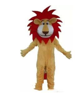 Halloween Custom Lion Mascot Costume Cartoon Fruit Anime Theme Character Christmas Carnival Party Fancy Costumes Adults Size Outdoor Outfit