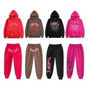 Designer Spider Tracksuit 555 Sp5der Hoodie Homem Jovem Bandido 555555 Designer Moletom De Duas Peças Com Mulheres Spider Moletom Spiders 5 PMDG