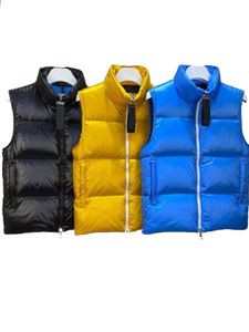 2023 colete para homens mulheres gilet puffer jaqueta de manga longa high street geométrico impresso roupas marca de luxo casual top coletes famosos casal bodywarmer tamanho 1-5